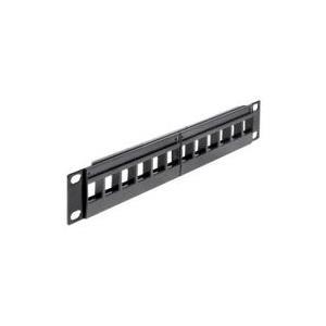 Pannello patch di Keystone Delock 10 "Porta 12