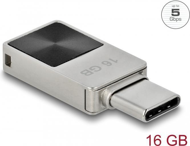 Anschluss 1 x SuperSpeed USB (USB 3.2 Gen 1) USB Type-C Stecker Speicherkapazitt 16 GB Maximale Lesegeschwindigkeit 120 MB/s