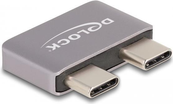 Delock Adattatore USB 40 Gbps USB Type-C da 2 x maschio a 2 x femmina