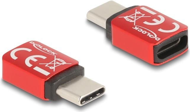Delock Blocco dati USB Da spina USB Type-C a presa USB Type-C da 240 W