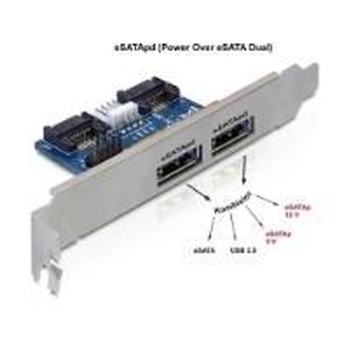 DeLOCK Slot bracket 2x...