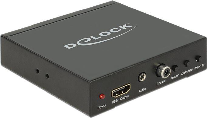 Ã¢â‚¬Â¢ Eingang: 1 x SCART Buchse (RGB oder Composite) / 1 x HDMI-A 19 Pin Buchse / 1 x DC 5 V Stromanschluss Ã¢â‚