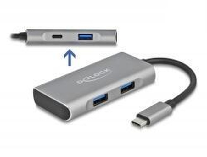 DeLOCK Hub esterno USB 10...