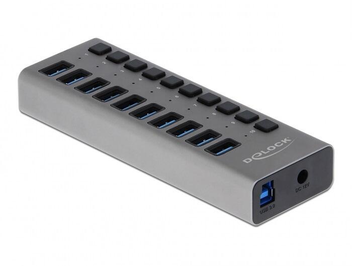 Delock - Hub - 10 x...