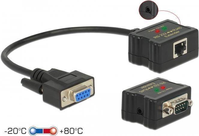DeLOCK Extender RS-232 DB9...