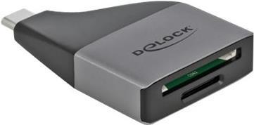 Delock Lettore di schede USB Type-C per schede di memoria SD / MMC Micro SD - design compatto