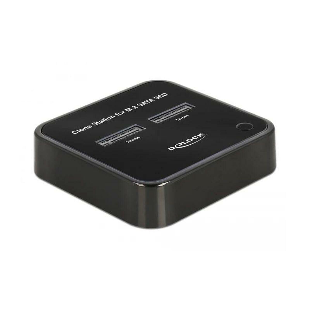 Delock Docking station M.2 per 2 SSD SATA M.2 con funzione clone