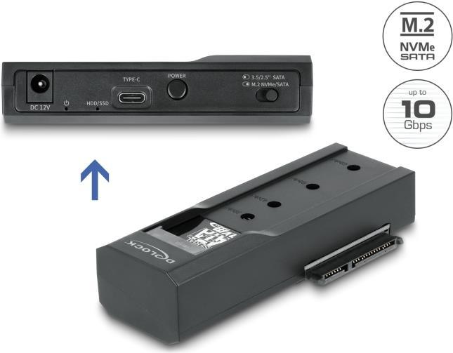 Delock Docking USB Type-C 1...