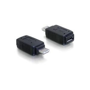 DeLOCK - USB-Adapter - 5-poliger Micro-USB, Typ AB (W) - 5-poliger Micro-USB, Typ A (M)