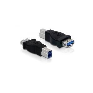 DeLOCK USB 3.0 Adapter USB 3.0-B M USB 3.0-A FM Nero (Delock - USB-adapter - USB Type B til)