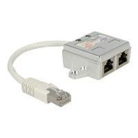 Delock RJ45 Porta Doppler 1 X RJ45 Plugs 2 X RJ45 (2 X Isdn)