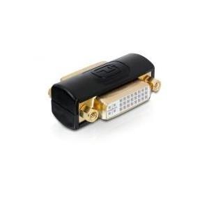 DeLOCK 65225 cable gender changer DVI Nero, Oro (Delock DVI gender changer)