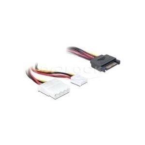 DeLOCK 65227 cavo SATA 03 m (Delock - strmforsyningsadapter - 30 c)