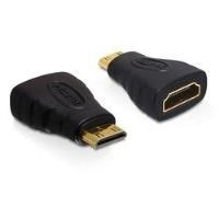 Adattatore Delock ad alta velocità HDMI C Plugs Una presa