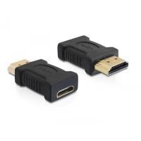 DeLOCK High Speed HDMI Adapter - Video- / Audio-Adapter - HDMI - HDMI, 19-polig (M) - Mini-HDMI, 19-polig (W)