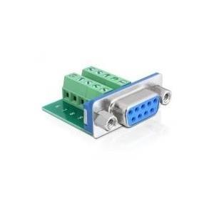 Serieller Adapter - DB-9 (W) - 10-poliger Anschlussblock (W)