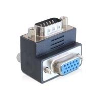 Delock Adattatore VGA maschio/femmina con angolo di 90Ã‚Â°