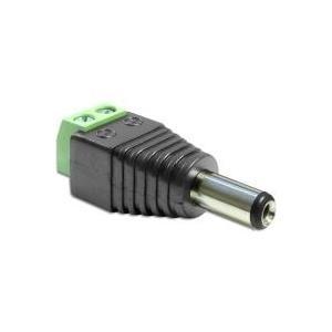Ã¢â‚¬Â¢ 1 x DC 5,5 x 2,1 mm Stecker 1 x 2 Pin Terminalblock Ã¢â‚¬Â¢ Pluspol innen, Minuspol auÃƒÅ¸en Ã¢â