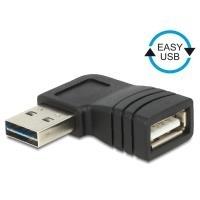 Adattatore Delock Easy-USB 2.0-A Plug USB 2.0-A Calco angolato a sinistra / Law
