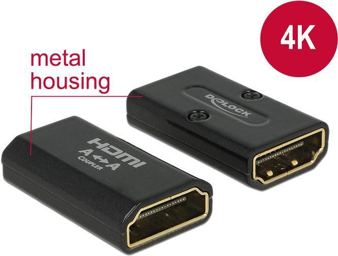 DeLOCK HDMI/HDMI Nero (DeLOCK HDMI-k?nsomformer)