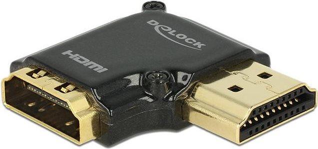 Delock Adattatore HDMI ad alta velocit con Ethernet presa HDMI-A HDMI-A