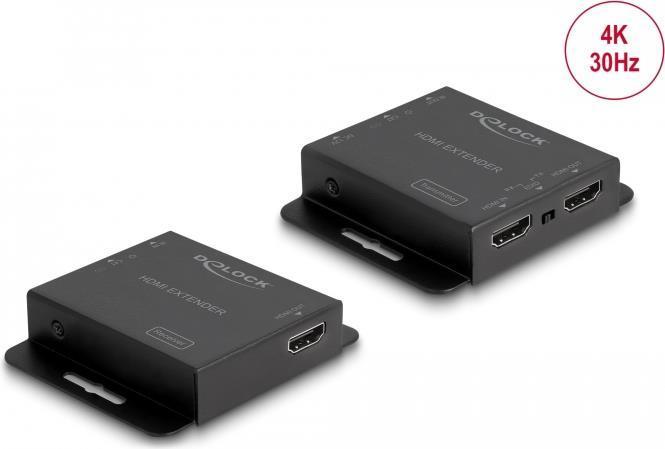 Delock Set di extender HDMI tramite cavo Cat.6 4K 30 Hz