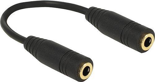 DeLOCK 65896 cavo audio 0,13 m 3.5mm Nero (Delock lydkobling - 13 cm)