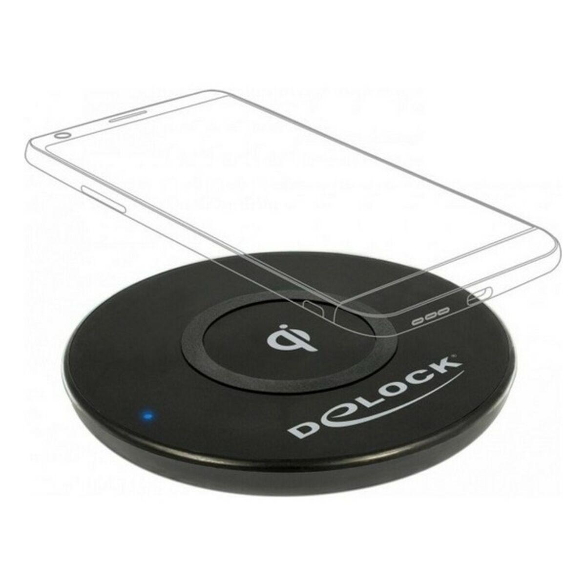 Delock Caricabatterie wireless Qi veloce da 10 W