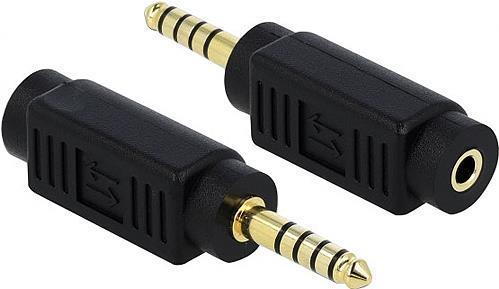 Delock Spina jack adattatore da 4,4 mm a 5 pin a presa jack da 3,5 mm a 3 pin