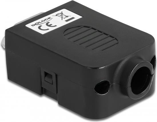 Adattatore Delock da spina Sub-D a 9 pin alla morsettiera a 10 pin con alloggiamento