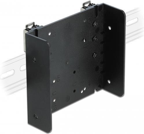 Delock Kit di montaggio su guida DIN per computer a scheda singola o dispositivi da 3,5".