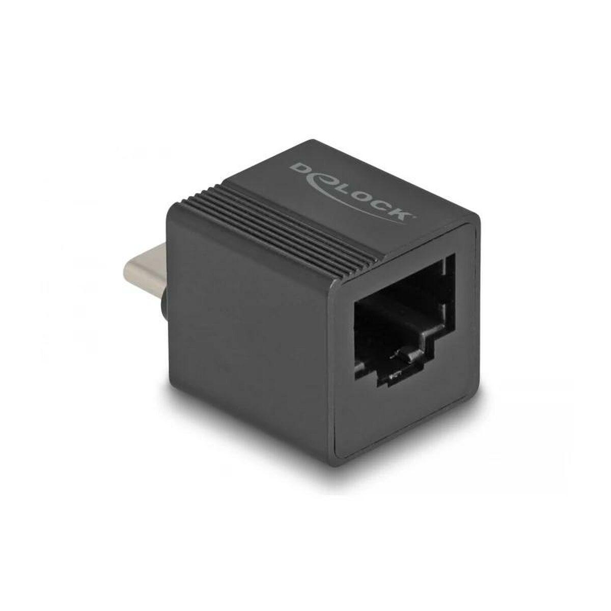 Delock Adattatore USB Type-C per Gigabit LAN mini