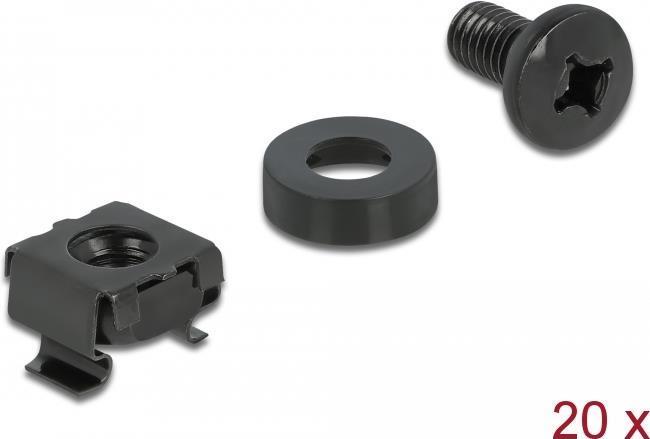 Ã¢â‚¬Â¢ Stahl-Schraube M6, LÃƒÂ¤nge ca. 12 mm Ã¢â‚¬Â¢ Stahl-KÃƒÂ¤figmutter M6 , Breite ca. 13 mm Ã¢â