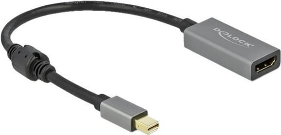 DeLOCK mini DisplayPort attivo da 1.4 per HDMI Adattatore 4K 60 Hz HDR (Delock Adapter mini DisplayPort 1.4 zu HDMI Adapter 4K