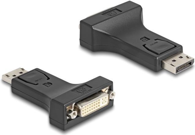 Adattatore Delock DisplayPort 1.1 maschio a DVI femmina passivo nero