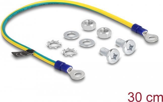 Kit di messa a terra Delock per armadio di rete da 30 cm