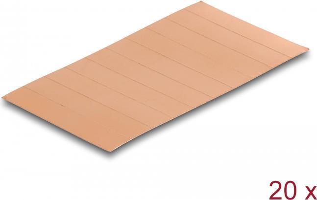 Delock Strisce di rame 35 x 7 mm autoadesive 200 pezzi