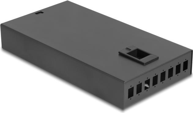 Delock Scatola terminale da tavolo LWL a 8 porte per 8 x SC Simplex