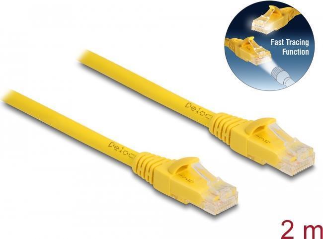 Delock Cavo RJ45 Cat.6A U/UTP Fast Tracing 2 m