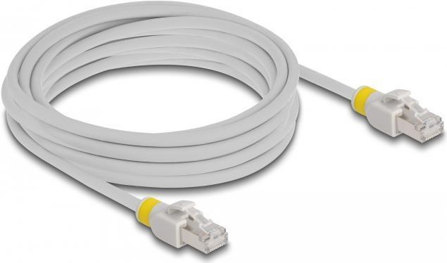 Delock Cavo di rete RJ45 Cat.6A S/FTP con clip colorate 5 m