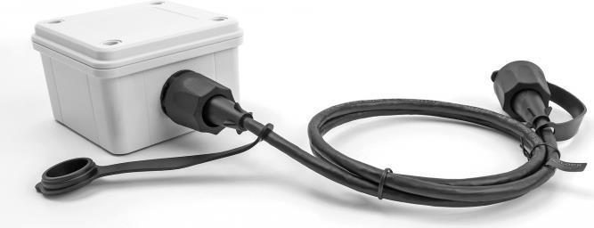 Connettore RJ45 del cavo della rete Delock al connettore RJ45 Cat.6 STP con tappo di chiusura IP68 Dust e Black impermeabile 3