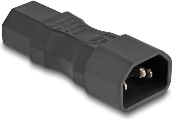 Adattatore di rete Delock IEC 60320 - C14 a C13, spina/presa, 10 A, dritto