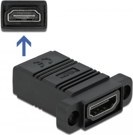 Delock Adattatore HDMI Easy 45 dritto
