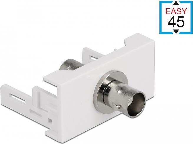 Delock Presa BNC Easy 45 moduli 22,5 x 45 mm