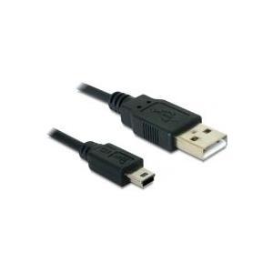 DELOCK Kabel USB 2.0-A USB Mini-B 5 PIN 1 M Plug / Connettore