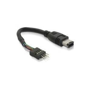 Dieses FireWire Kabel von Delock dient zum Anschluss von GerÃƒÂ¤ten mit interner FireWire Schnittstelle an den externen Fir
