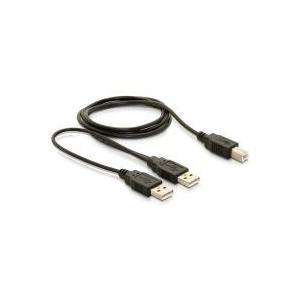 Delock Kabel USB 2.0-B Elettricità USB-A elettricità/dati