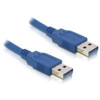 DeLOCK Cable USB 3.0-A male/male cavo USB 15 m USB A Blu (Delock - USB-kabel - USB til USB - 1.5)