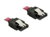 DeLOCK Cable SATA Serial ATA 7-polig Serial ATA 7-polig 70cm verriegelt Rot