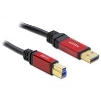 DeLOCK 3.0m USB 3.0 A-B cavo USB USB 3.2 Gen 1 3.1 Gen 1 3 m USB A USB B (Delock Premium - USB-kabel - USB Type)